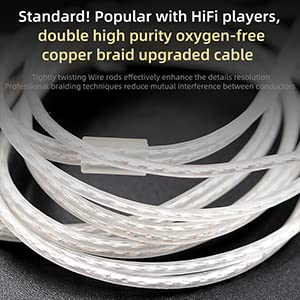 Kinboofi KZ ZSN PRO X HiFi in Ear Monitor IEM Headphones, 1BA 1DD Earbud Headphone Dual Driver Drummer Musician Earphone Stereo Headset with Removable C Pin Cable for Church (NO Mic, Dark Black)…… - View 7 of 10