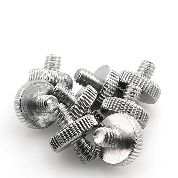 Dttra Dttra 8 Pcs 1/4 Inch Male Thread Tripod Screw Adapter for Camera Tripod Monopod Lamp Holder