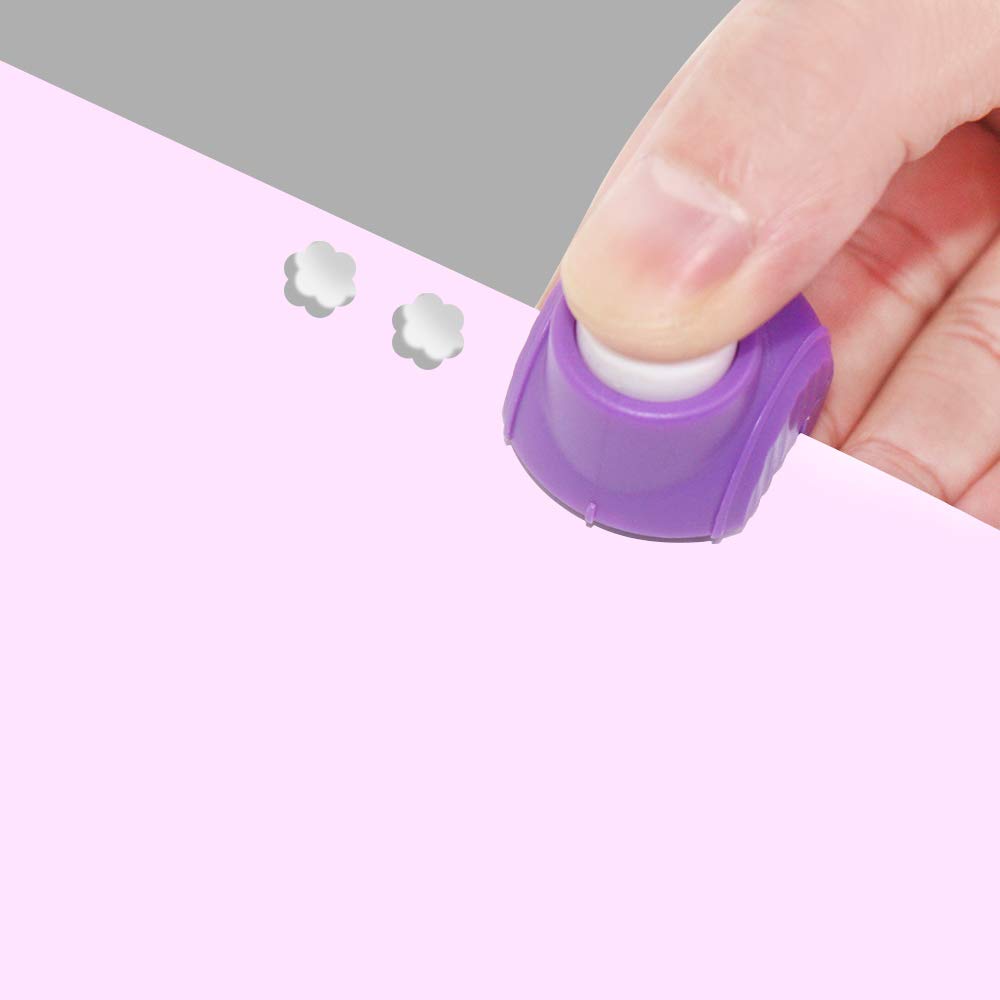 findTop Set of 12 Craft Punch and Creative Scissors for Scrapbooking Edging Paper Punch DIY Photo and Art Projects - View 4 of 9