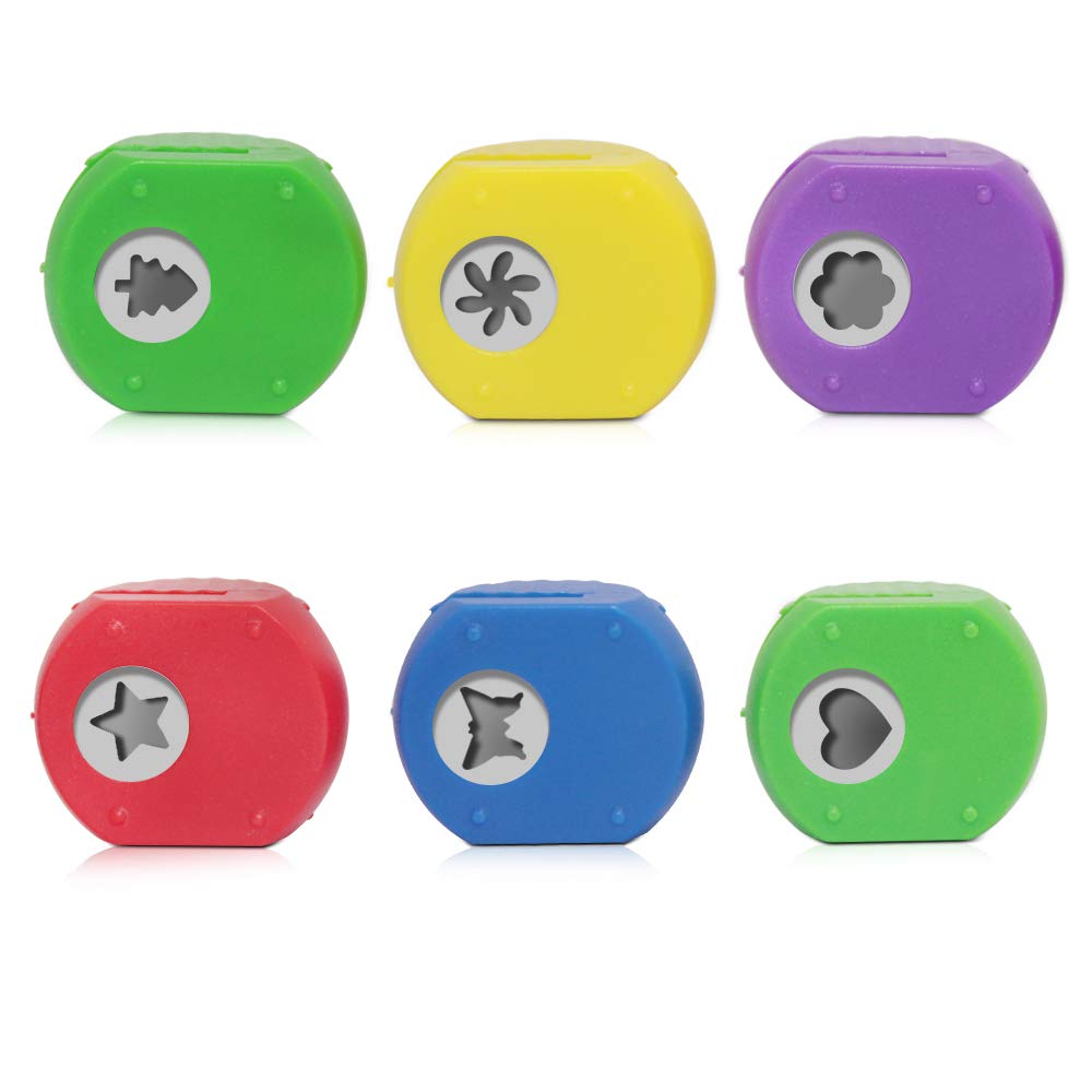 findTop Set of 12 Craft Punch and Creative Scissors for Scrapbooking Edging Paper Punch DIY Photo and Art Projects - View 5 of 9