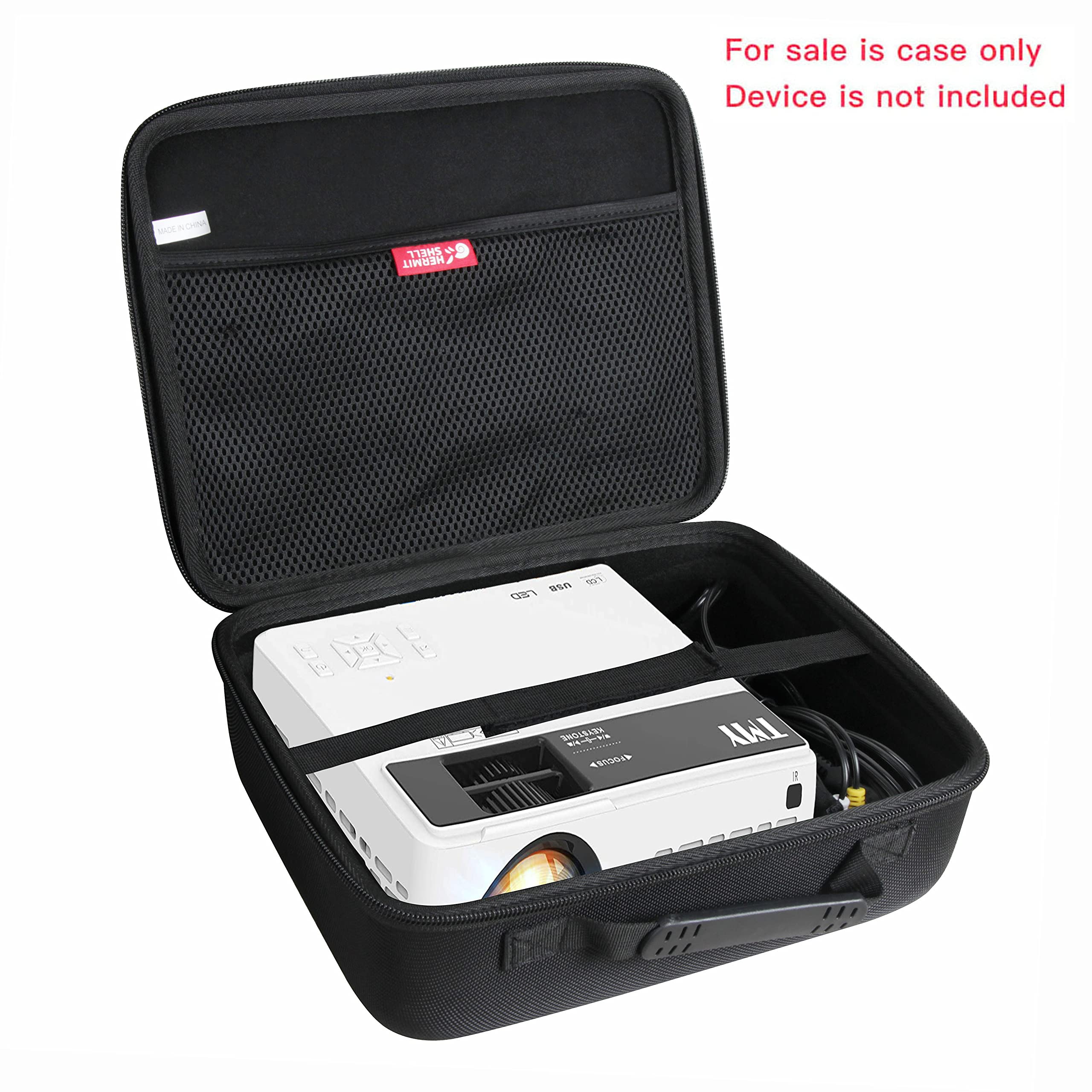 Hermitshell Hermitshell Hard Travel Case for TMY Mini Bluetooth Projector with Tripod Durable Protection and Easy Transport - View 2 of 6