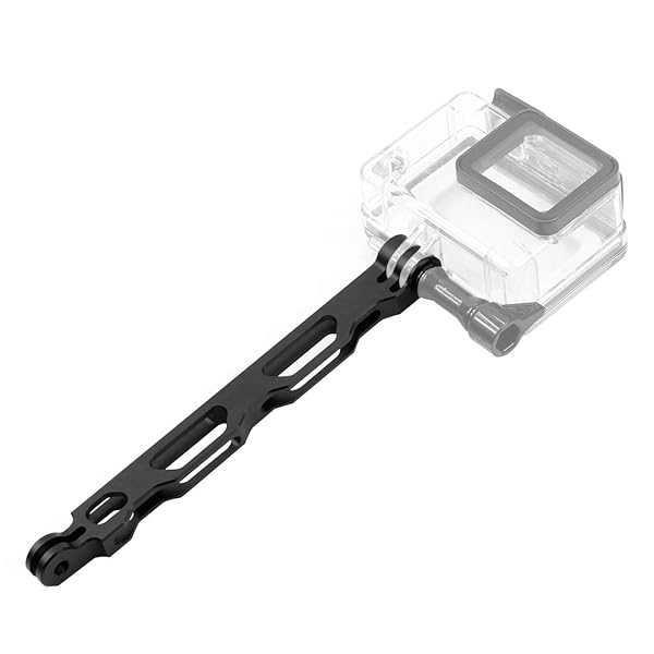FEICHAO FEICHAO Aluminum Alloy Extension Arm Mount Holder for GoPro Hero 3 4 5 6 Yi 4K SJCAM Selfie Pole Durable and Lightweight - View 5 of 10