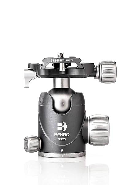 Benro Benro VX25 Two Series Arca-Swiss Aluminum Ballhead: Lightweight, Durable & Versatile for Photographers - View 2 of 11