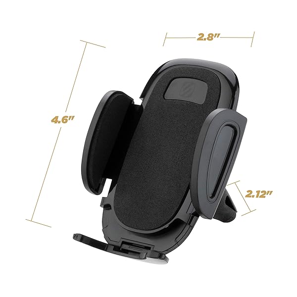 Scosche Scosche SUHV-2PKXCES0 Car Vent Phone Mount: Quick-Release, Portable 2-Pack with Removable Clips - View 7 of 7