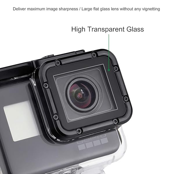 GEPULY GEPULY Skeleton Housing Case for GoPro Hero 7/6/5/2018 - Enhanced Audio & Heat Dissipation - View 7 of 10