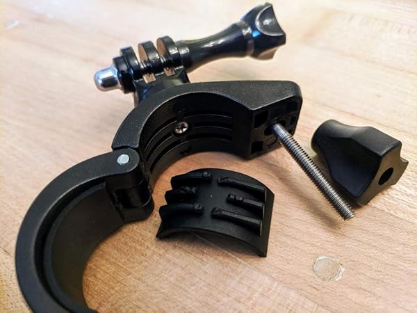 Vodafor Bike Handlebar Mount for GoPro 11 10 9 8 7 6 5 Black Session 5 4 Rotation Bicycle Seatpost Mount - View 6 of 7