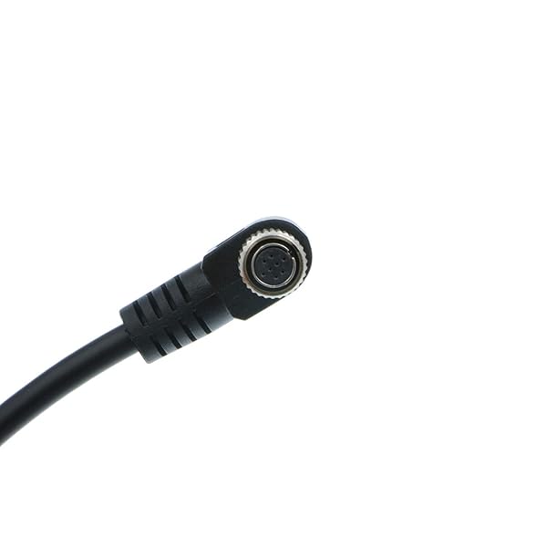 Alvin's Cables Alvins Cables 8 Pin Hirose HR25-7TP-8S Shielded Cable for IDS Camera Right Angle Female to Open End Industrial High Flex Cord 1M - View 3 of 5