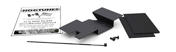 Hogtunes Shop Hogtunes FLH Side Plate-RM Amplifier Mount for 2014-2024 Harley-Davidson Motorcycles