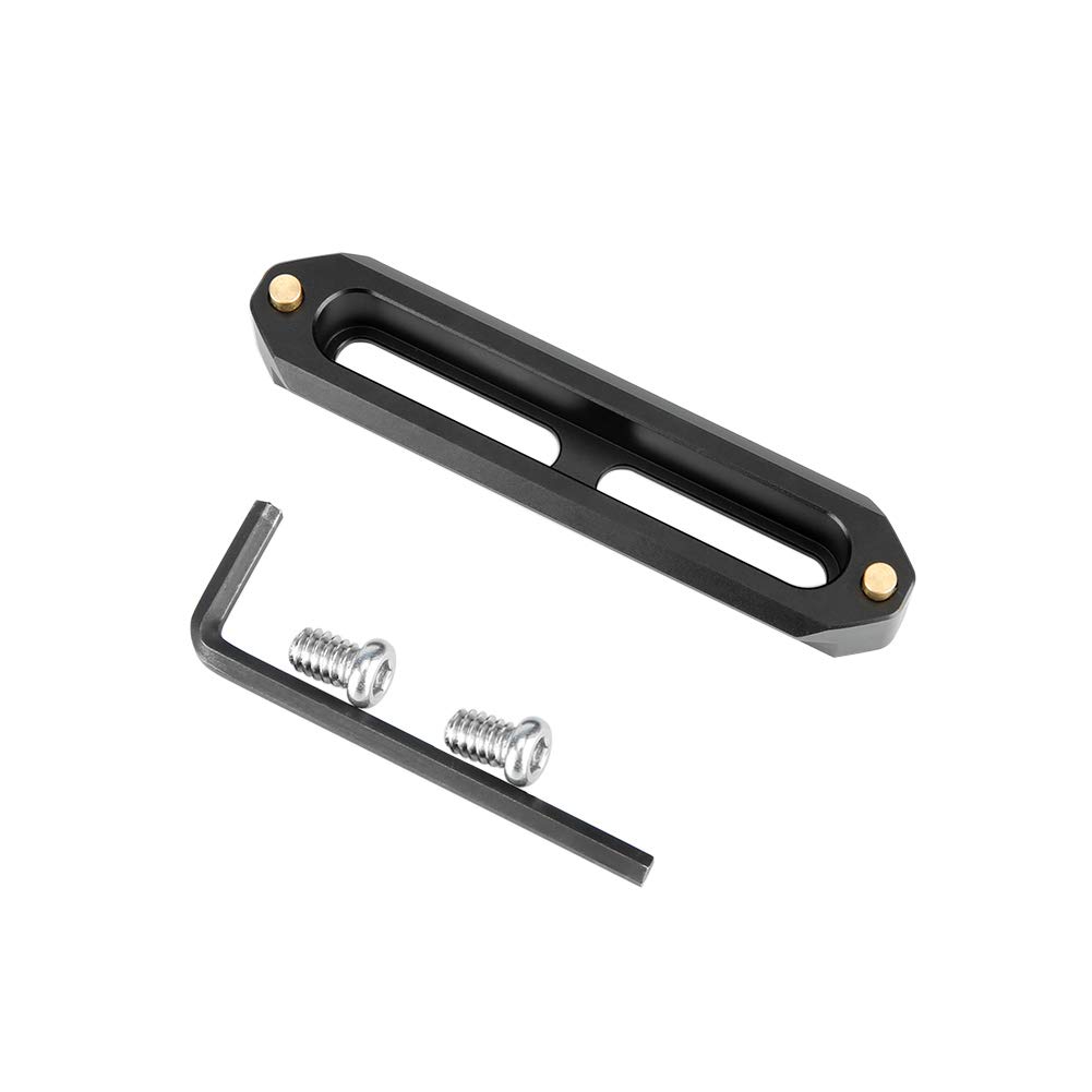 NICEYRIG Quick Release NATO Rail 90mm Anti-Off Safety Rail for NATO Clamp QR Handle Camera Cage 215