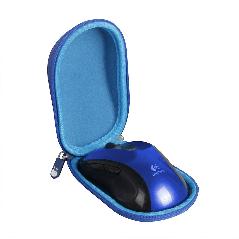 Hermitshell Hard Travel Case for Logitech M510 Wireless Mouse Blue Durable Protection and Compact Design