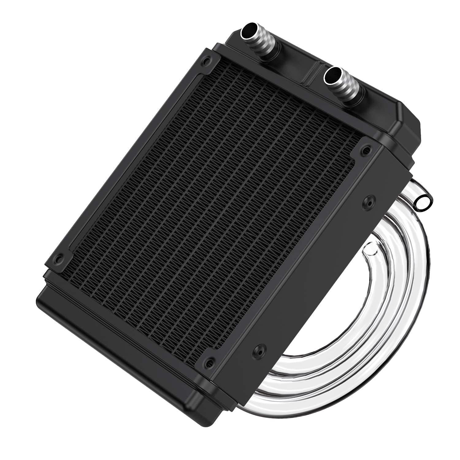 Clyxgs Clyxgs 12 Pipe Aluminum Water Cooling Radiator for PC CPU Computer Heat Exchanger DC12V 120mm Efficient Cooling System