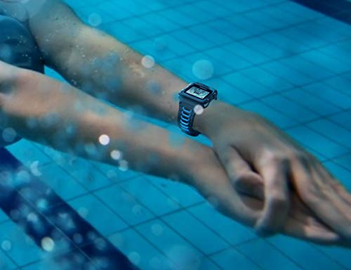 NotoCity NotoCity Garmin Forerunner 920XT Band Soft Silicone Replacement Strap for Men Women Black Blue - View 6 of 7