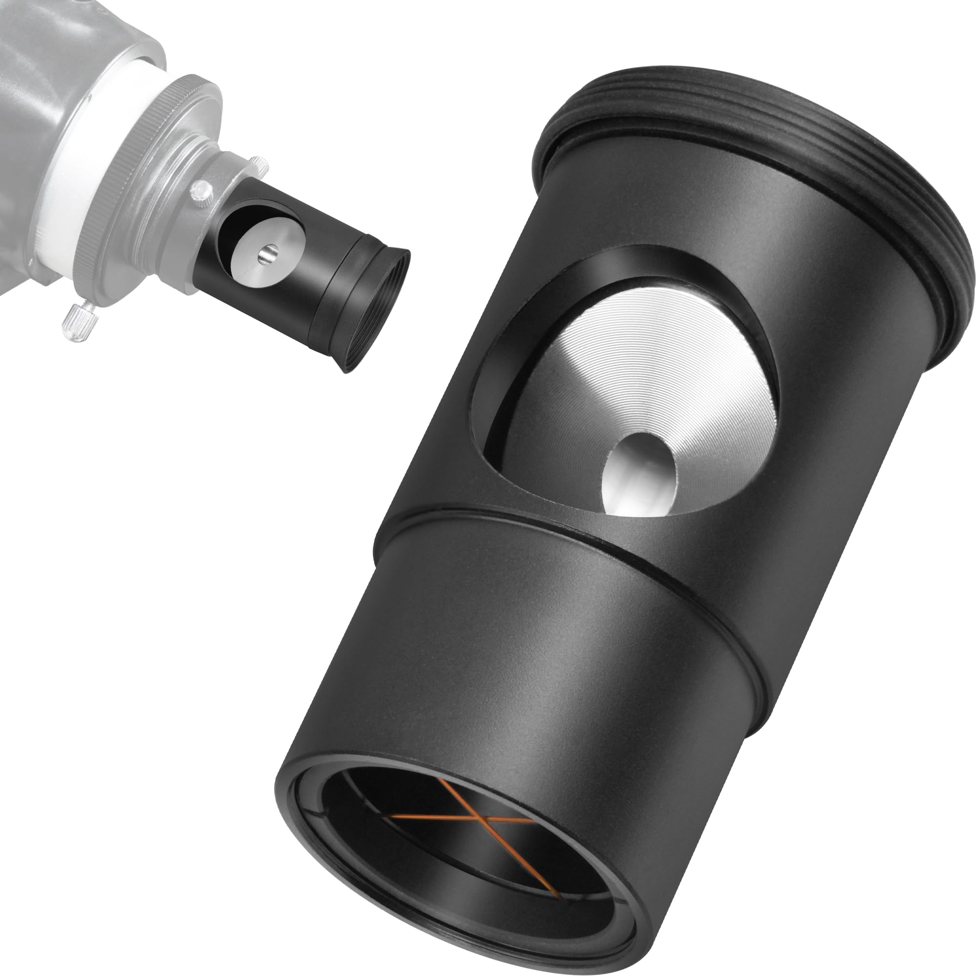 Alstar 1.25 Inch Metal Collimating Cheshire Eyepiece for Newtonian Reflector Telescope