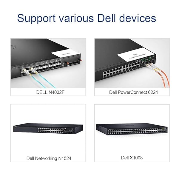 FLYPROFiber FLYPRO Fiber 10GBase-SR SFP+ Transceiver Multimode Module for Dell 407-BBOU 850nm 300m DOM - View 7 of 9