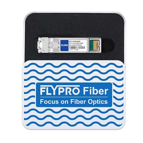 FLYPROFiber FLYPRO Fiber 10GBase-SR SFP+ Transceiver Multimode Module for Dell 407-BBOU 850nm 300m DOM - View 9 of 9