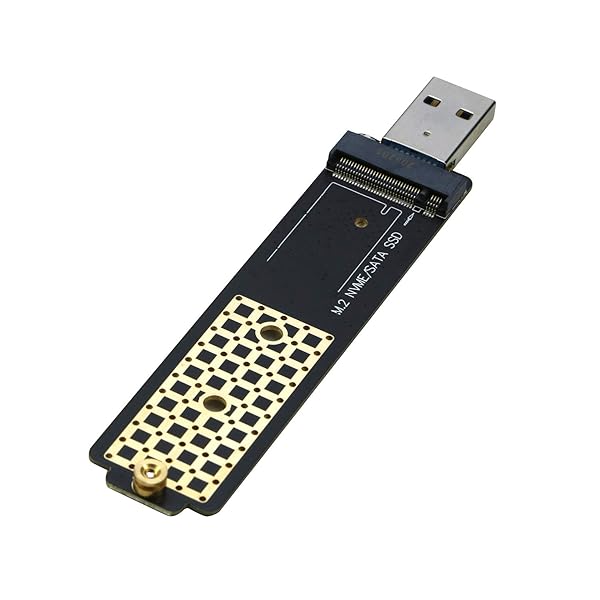RIITOP RIITOP M.2 to USB Adapter: Fast NVMe & SATA SSD Reader for Easy Data Transfer