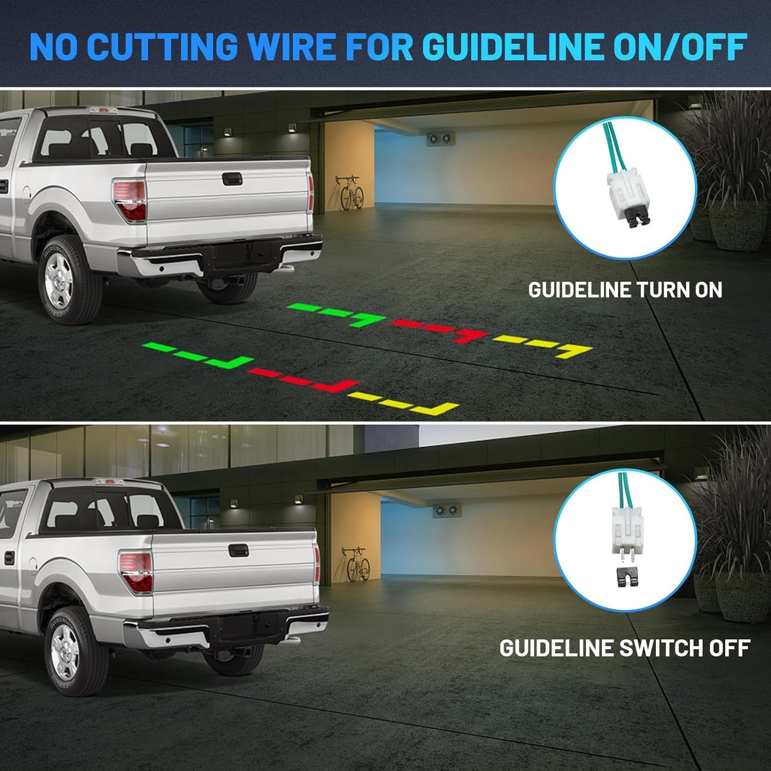 EWAY EWAY Tailgate Handle Backup Reverse Camera with 4.3 Inch Rear View Mirror Monitor Kit for Dodge Ram 1500 2500 3500 2002 to 2008 - View 8 of 9