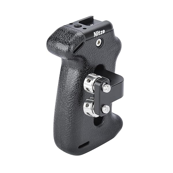 Nitze "Adjustable Nitze Side Handle with Dual 1/4" Screws for Camera Cages - PA22-H2" - View 3 of 9