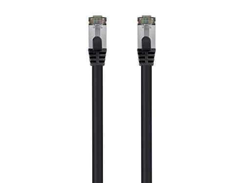 Monoprice Monoprice Cat8 Ethernet Network Cable 30 Feet Black 40Gbps 2GHz Pure Copper PVC Entegrade Series - View 2 of 5
