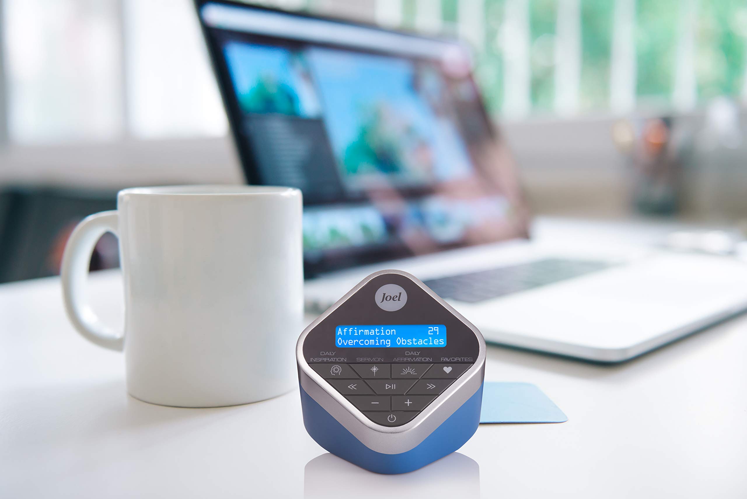 DAWINSIE Joel Osteen Inspiration Audio Cube Featuring Powerful Sermons and Affirmations for Daily Motivation - View 3 of 3