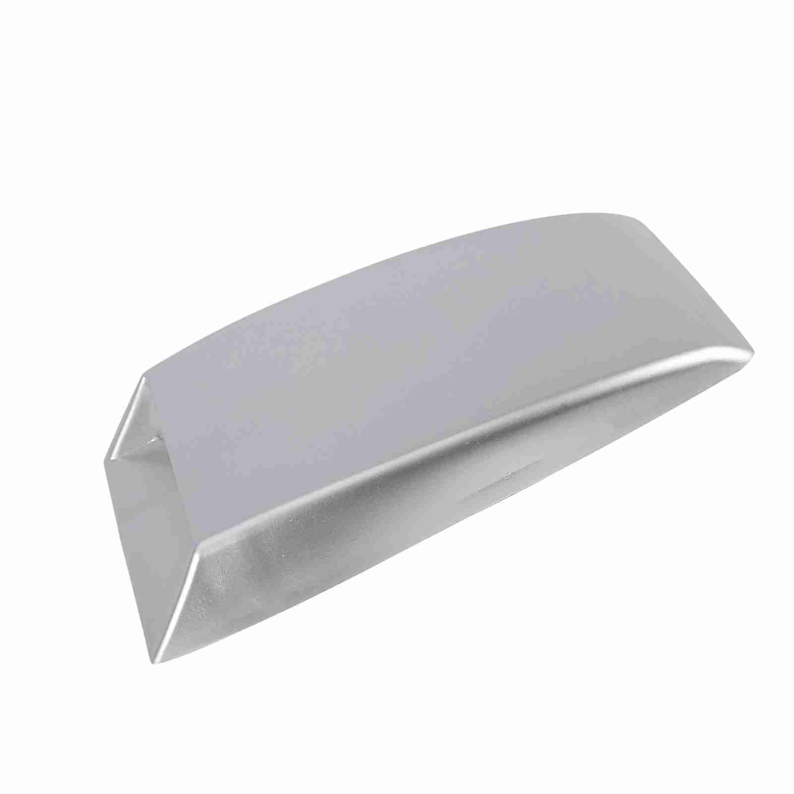 Akozon Bonnet Vent Cover Car Hood Simulation Decorative Air Outlet Universal Intake Scoop Sticker Silver - View 9 of 9