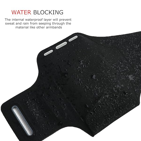 RevereSport Waterproof Running Armband for Samsung Galaxy S24/S23/S22/S21/S20 - Perfect Sports Phone Case Holder for Runners - View 6 of 9
