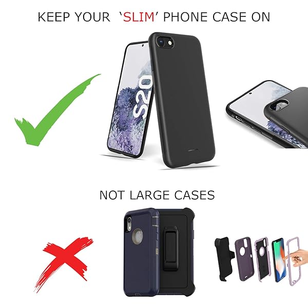 RevereSport Waterproof Running Armband for Samsung Galaxy S24/S23/S22/S21/S20 - Perfect Sports Phone Case Holder for Runners - View 9 of 9