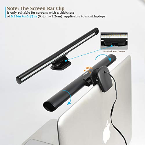 KOOSTONE Koostone Monitor Light Bar: 3 Color Modes & 10 Brightness Levels for Optimal e-Reading & Task Lighting - View 4 of 11
