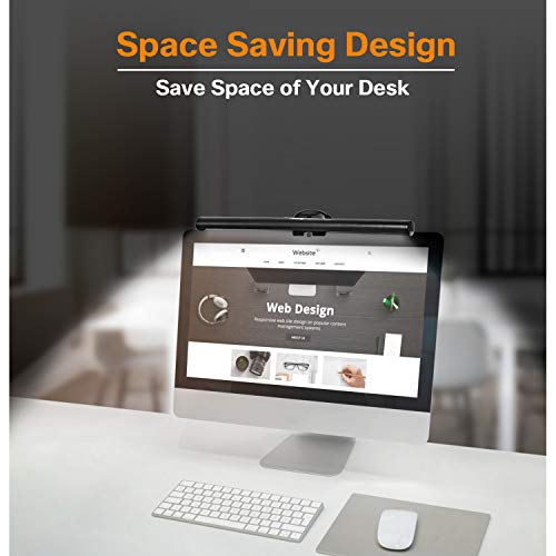 KOOSTONE Koostone Monitor Light Bar: 3 Color Modes & 10 Brightness Levels for Optimal e-Reading & Task Lighting - View 10 of 11