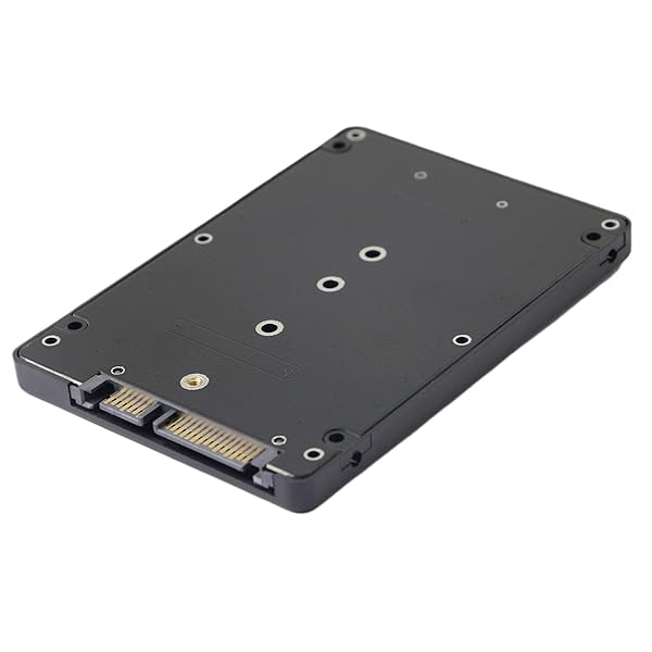 "GINTOOYUN M.2 to 2.5" SATA Enclosure Adapter - Supports 2230/2242/2260/2280 SSDs, Fast SATA III Converter"