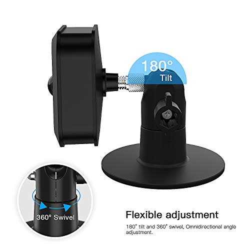 HOLACA HOLACA Screwless Wall Mount Bracket for Blink Cameras Easy Install No Tools No Drilling Strong Adhesive Black 2 Pack - View 3 of 8