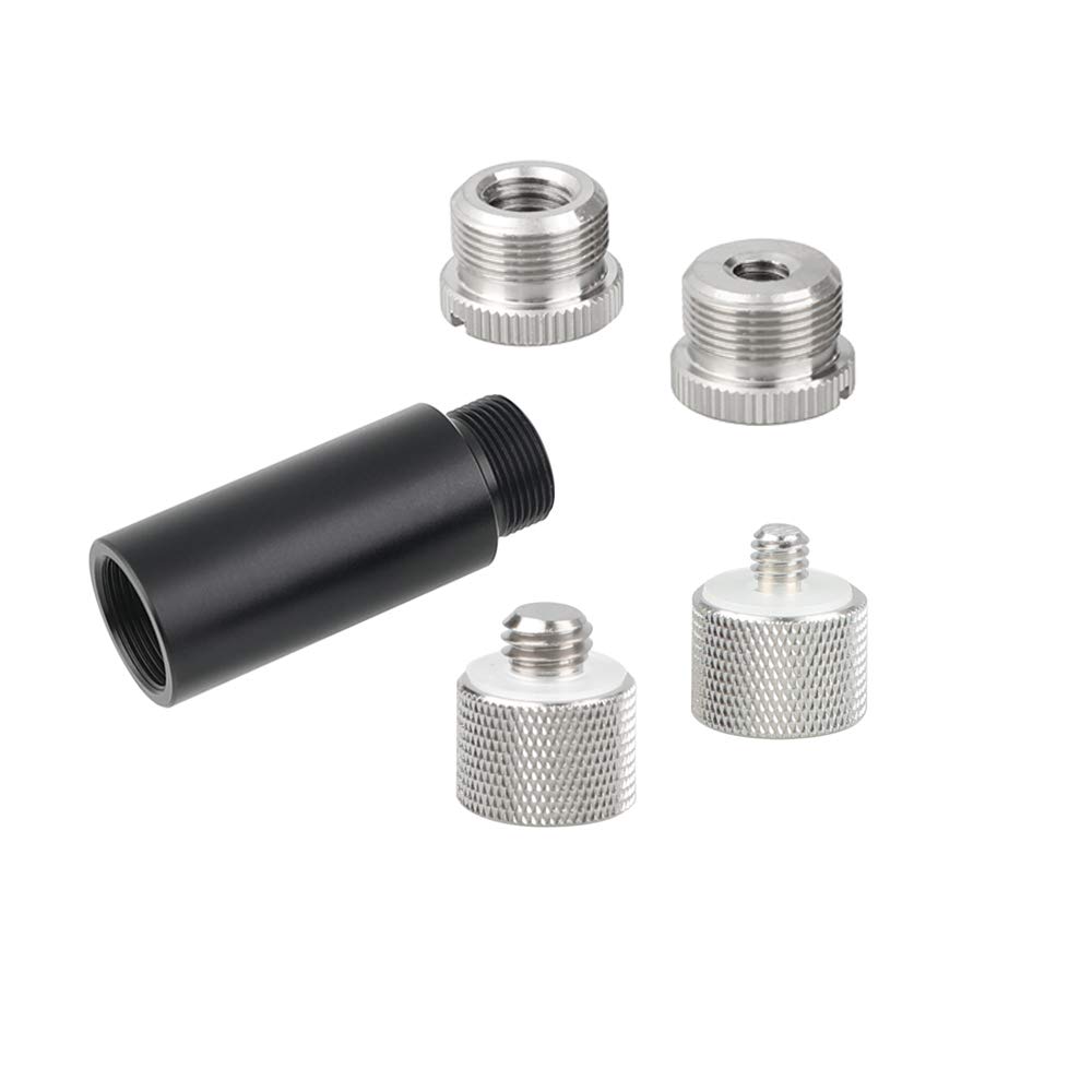 CAMVATE CAMVATE 5/8 Inch Thread Rod and Screw Adapters for Blue Yeti Nano Mounting on Standard Shock Mounts 2555 - View 7 of 7
