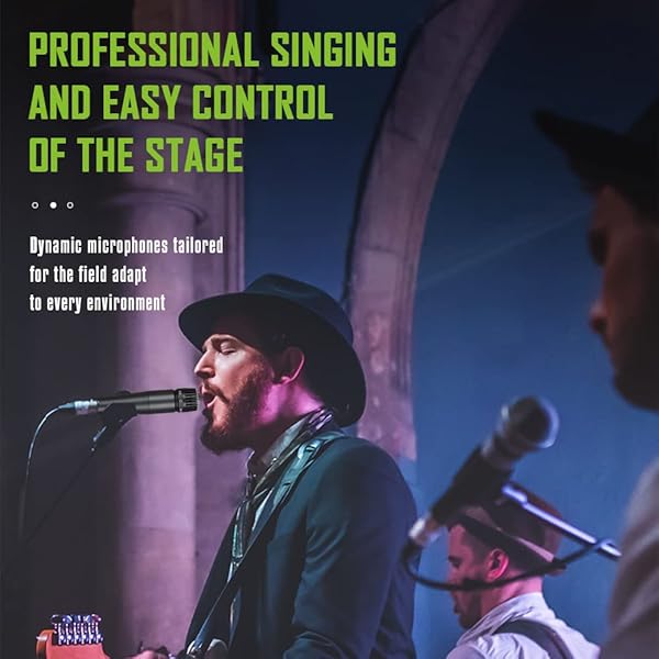 WEYMIC WEYMIC WM57 Dynamic Vocal Microphone - Classic Cardioid for Vocals & Instruments (No Cable Included) - View 5 of 8