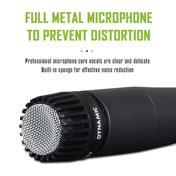 WEYMIC WEYMIC WM57 Dynamic Vocal Microphone - Classic Cardioid for Vocals & Instruments (No Cable Included) - View 8 of 8