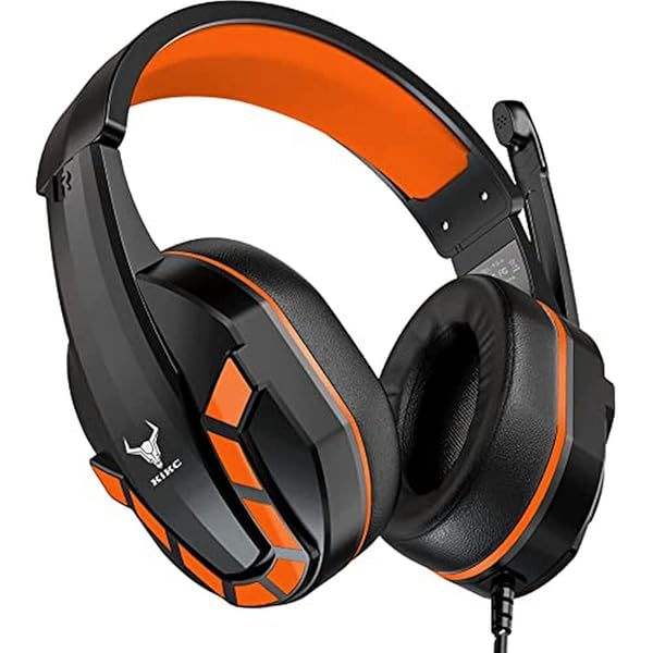 Kikc Buy Kikc PS4 Gaming Headset with Mic - Compatible with Xbox One, PS5, PC & Mobile | Comfortable Volume Control for Kids - View 2 of 8