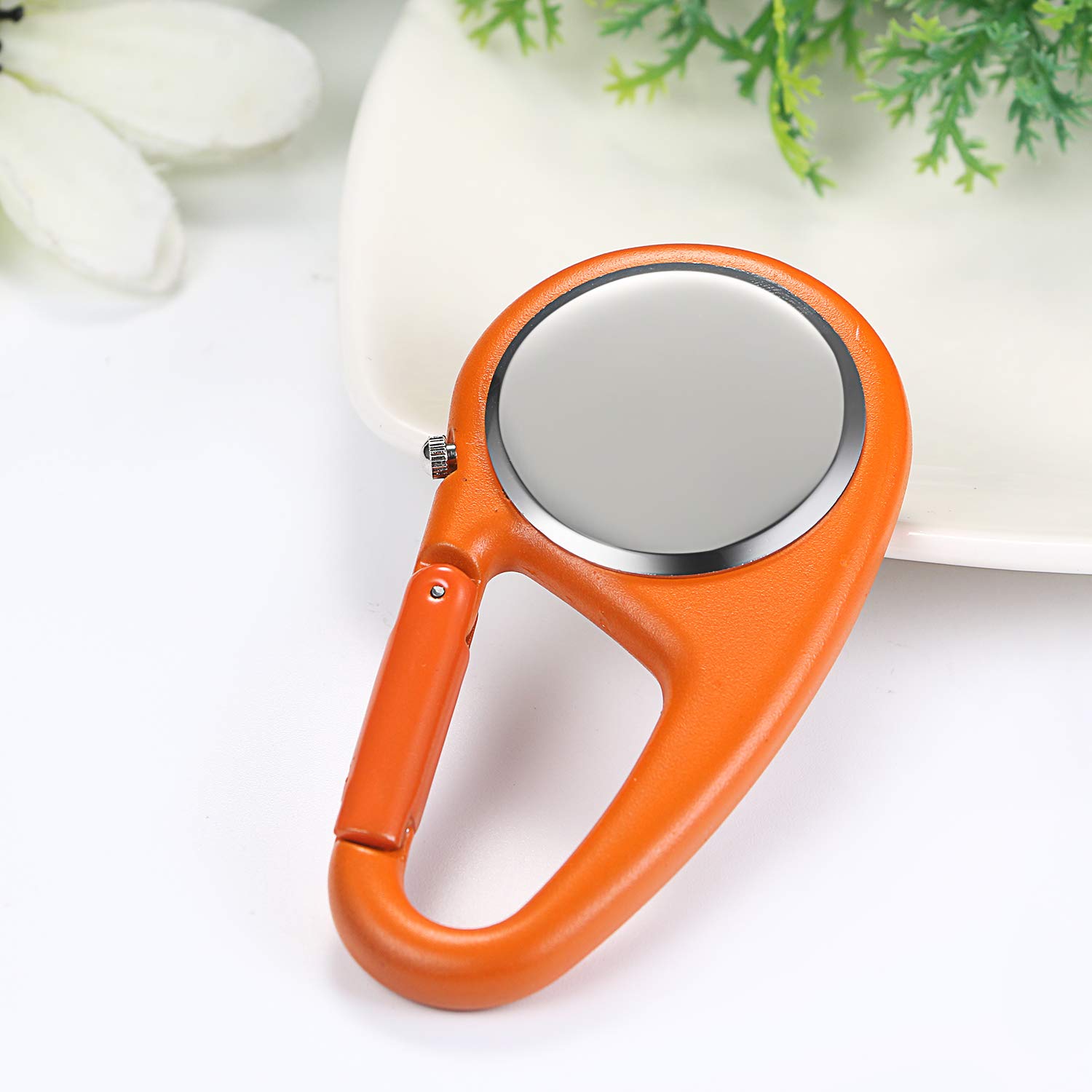 JewelryWe Clip-on Quartz Luminous Backpack Watch for Men and Women Ideal for Outdoor Climbing and Adventure Activities - View 5 of 8