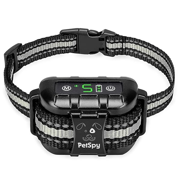 PetSpy PetSpy Dog Bark Collar No Barking Control Training 3 Anti-Bark Modes Waterproof for Small Medium Large Dogs