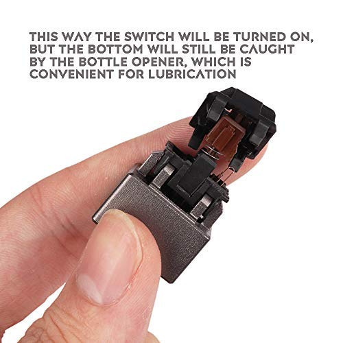 Gliging Metal Switch Opener for Mechanical Keyboard Keycaps Compatible with Gateron Cherry MX Switches Aluminum Alloy Design - View 5 of 7
