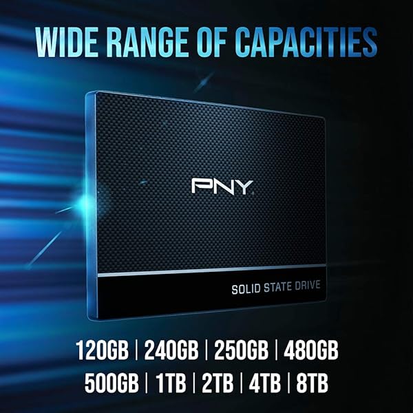 PNY PNY CS900 2TB 3D NAND SATA III SSD - Fast Internal Solid State Drive for Enhanced Performance - View 6 of 8