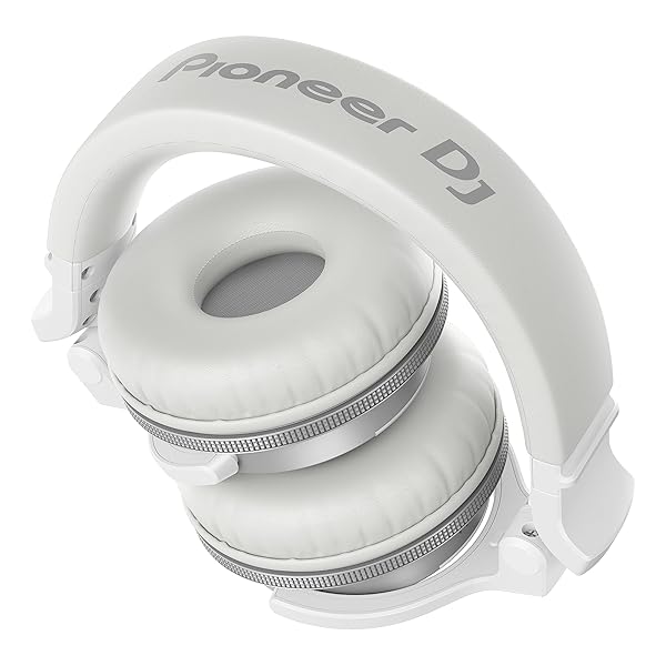 Pioneer DJ Shop Pioneer DJ HDJ-CUE1BT On-ear Bluetooth Headphones - Stylish White for DJs - View 3 of 5