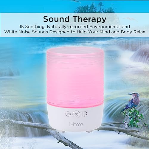 iHome iHome Zenergy Candle Portable Bluetooth Meditative Light Sound Therapy Candle with Breathing Guide and Candle Effect - View 6 of 8