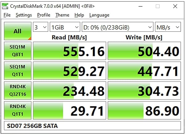 Timetec Timetec 256GB SSD 3D NAND SATA III - Fast 550 MB/s Read Speed for PC & Laptop Upgrade - View 8 of 11