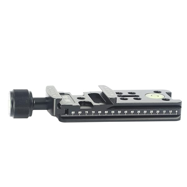 Leftfoto 100mm Rail Nodal Slide Quick Release Plate for Tripods - RRS Arca Swiss Compatible Metal Clamp - View 4 of 8