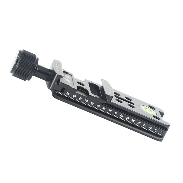 Leftfoto 100mm Rail Nodal Slide Quick Release Plate for Tripods - RRS Arca Swiss Compatible Metal Clamp - View 5 of 8