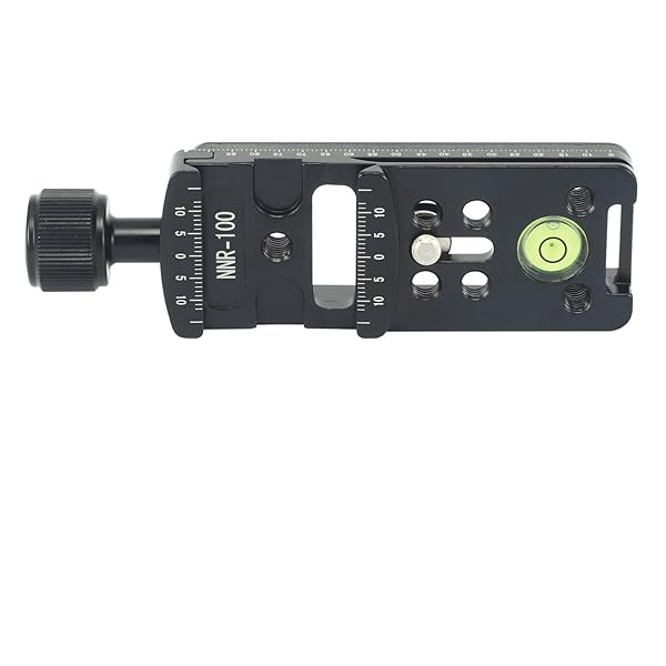 Leftfoto 100mm Rail Nodal Slide Quick Release Plate for Tripods - RRS Arca Swiss Compatible Metal Clamp - View 6 of 8