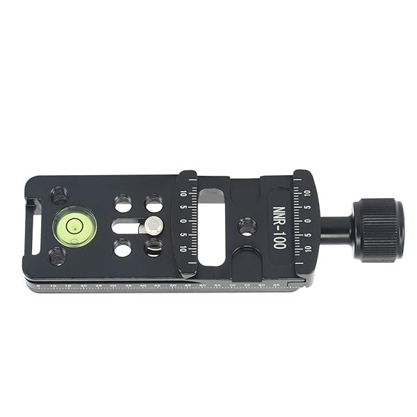 Leftfoto 100mm Rail Nodal Slide Quick Release Plate for Tripods - RRS Arca Swiss Compatible Metal Clamp