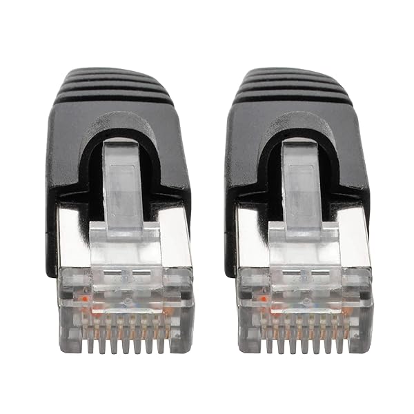 TRIPP LITE Tripp Lite Cat6a 10G Ethernet Cable 15ft - Snagless STP Network Patch Cable (RJ45) with Warranty - View 5 of 6