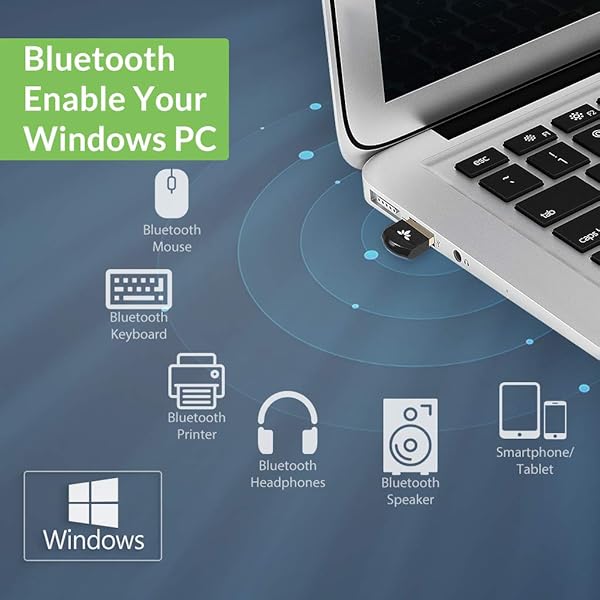 Avantree Avantree DG45 USB Bluetooth 5.0 Adapter for PC - Connect Headphones, Speakers & More on Windows 11/10/8.1/8 - View 5 of 9