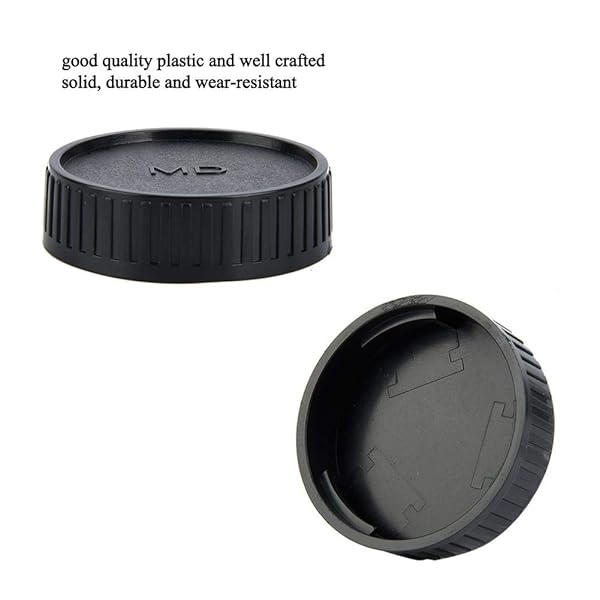 ANGGREK ANGGREK 5pcs Rear Lens Cover for Minolta MD Mount Cameras - Durable Replacement Lens Caps - View 10 of 11