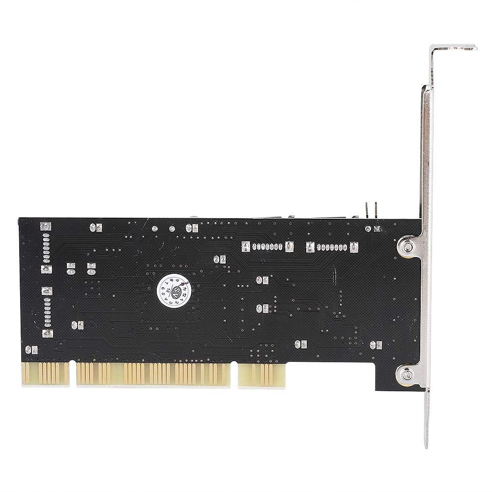 Cuifati PCI Controller Card 4 Port SATA Interface Sil3114 Chipset RAID for Windows 98SE Me 2000 XP NT4.0 Vista 64-bit - View 9 of 9